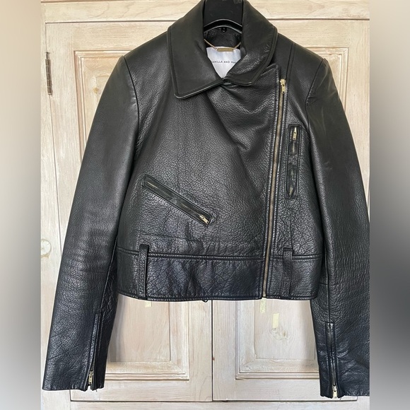 Camilla and Marc Leather Biker Jacket "The Andalucia" - Picture 4 of 14